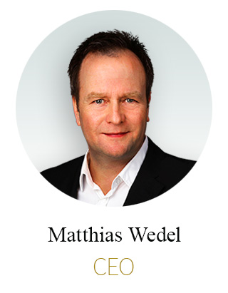 CEO Matthias Wedel